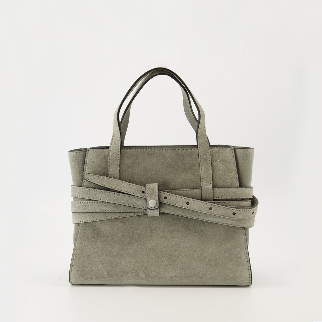 Image de l'article Petit sac Tie Me de la marque Moschino pour Femme - Saison Automne-Hiver 2025 - Vue de Dos