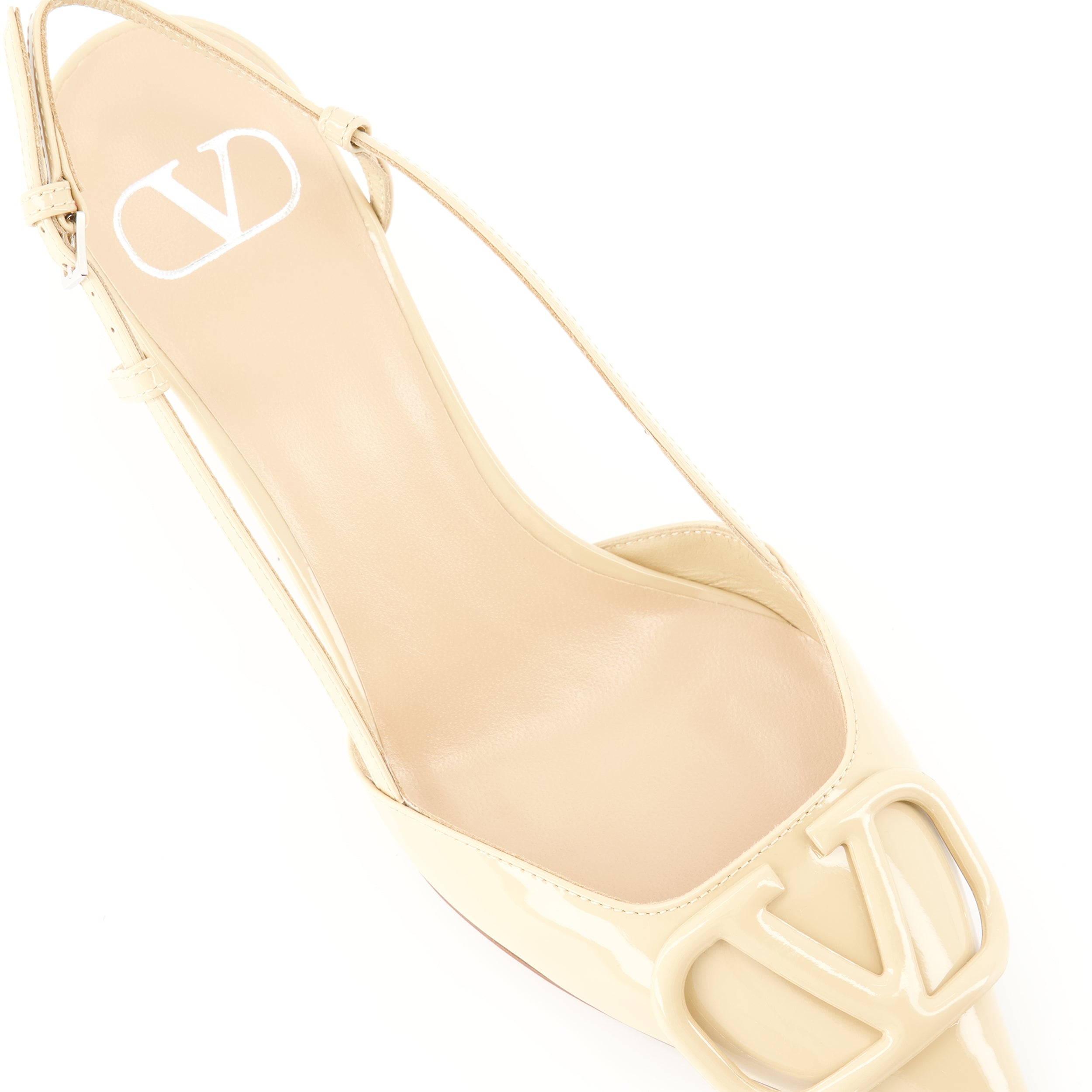 Escarpins Escarpins VLogo Valentino Garavani Beige Femme