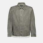 Jacken Celino Denim Shirt Iro Grau Homme