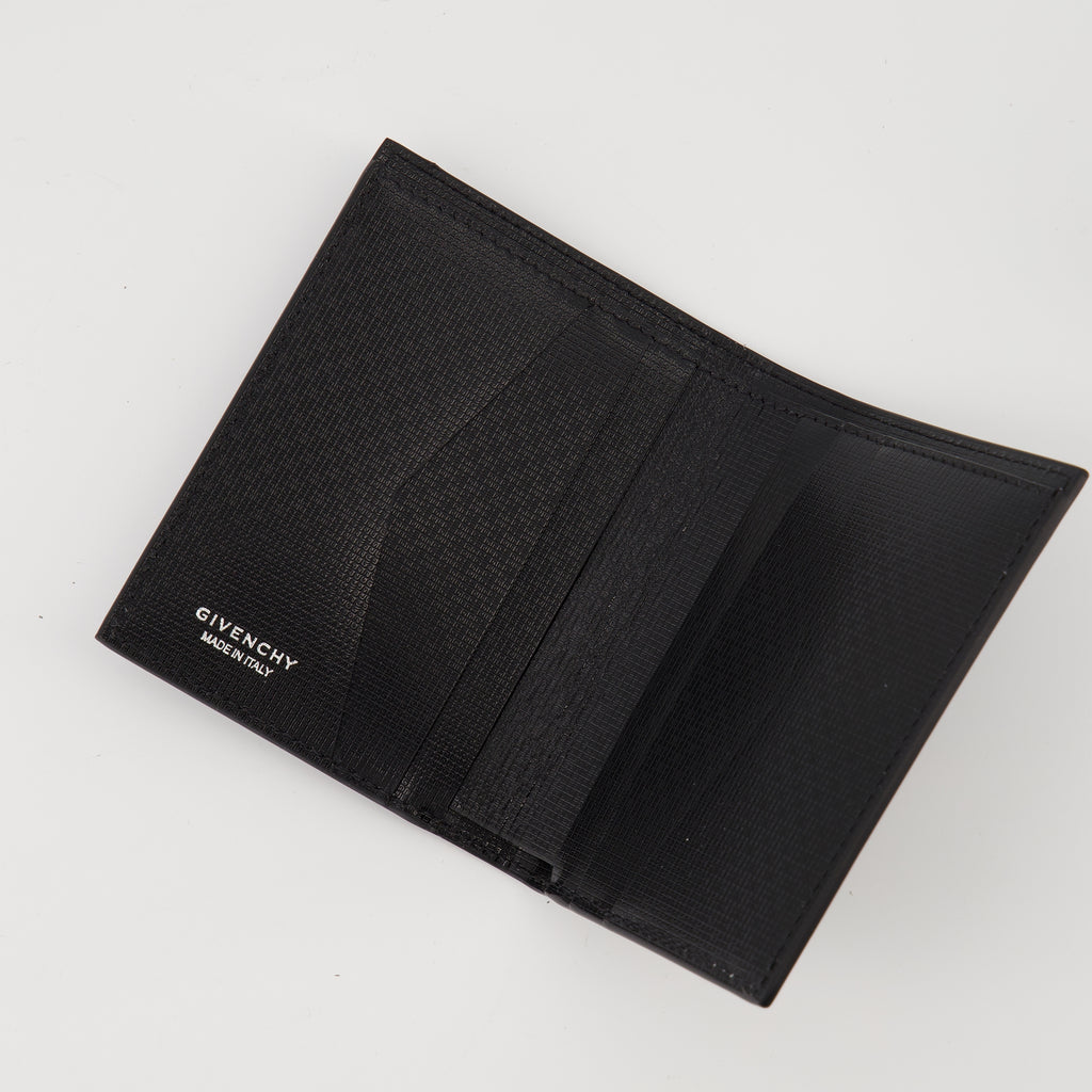 Petite maroquinerie Porte-cartes 4G en cuir Givenchy Noir Homme