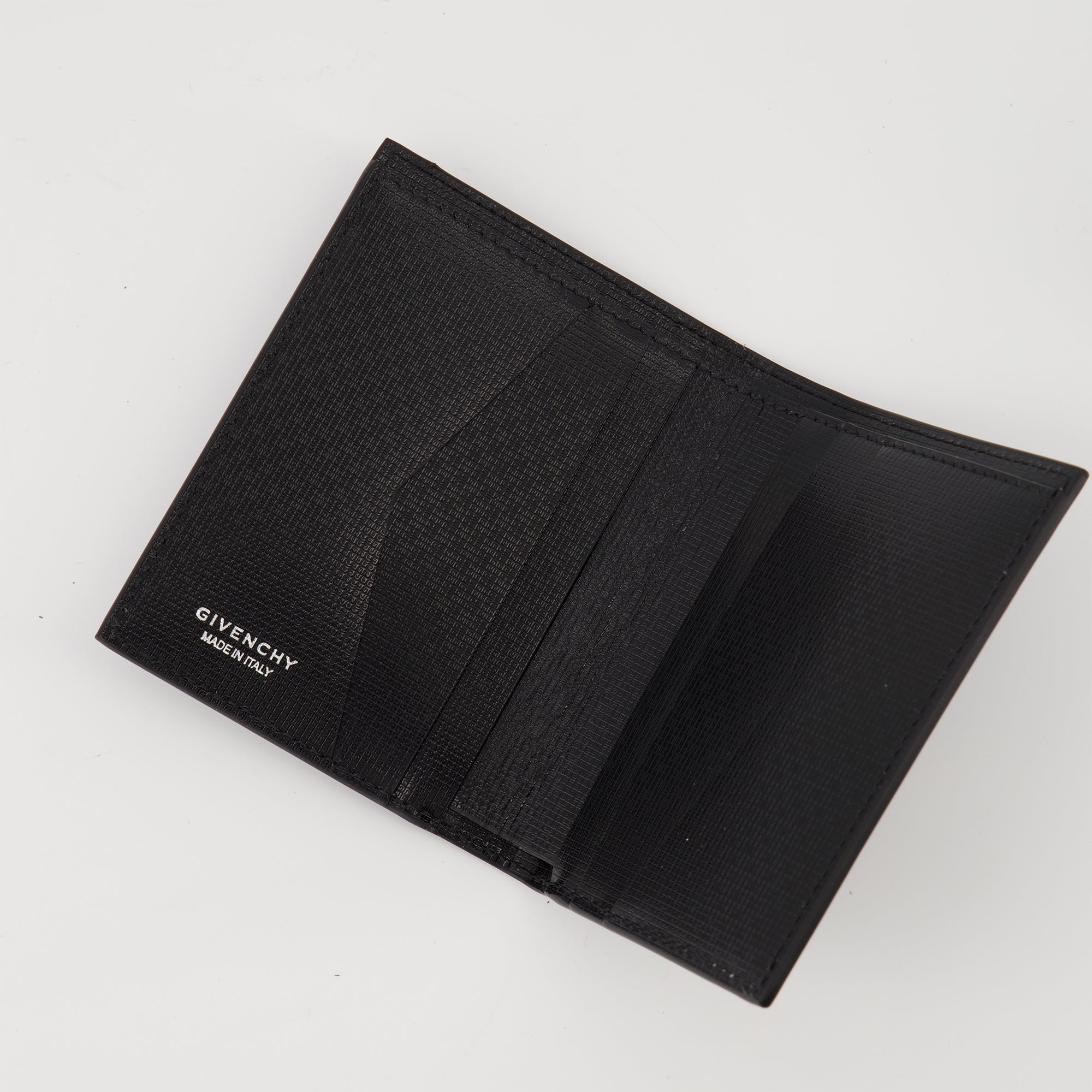 Petite maroquinerie Porte-cartes 4G en cuir Givenchy Noir Homme