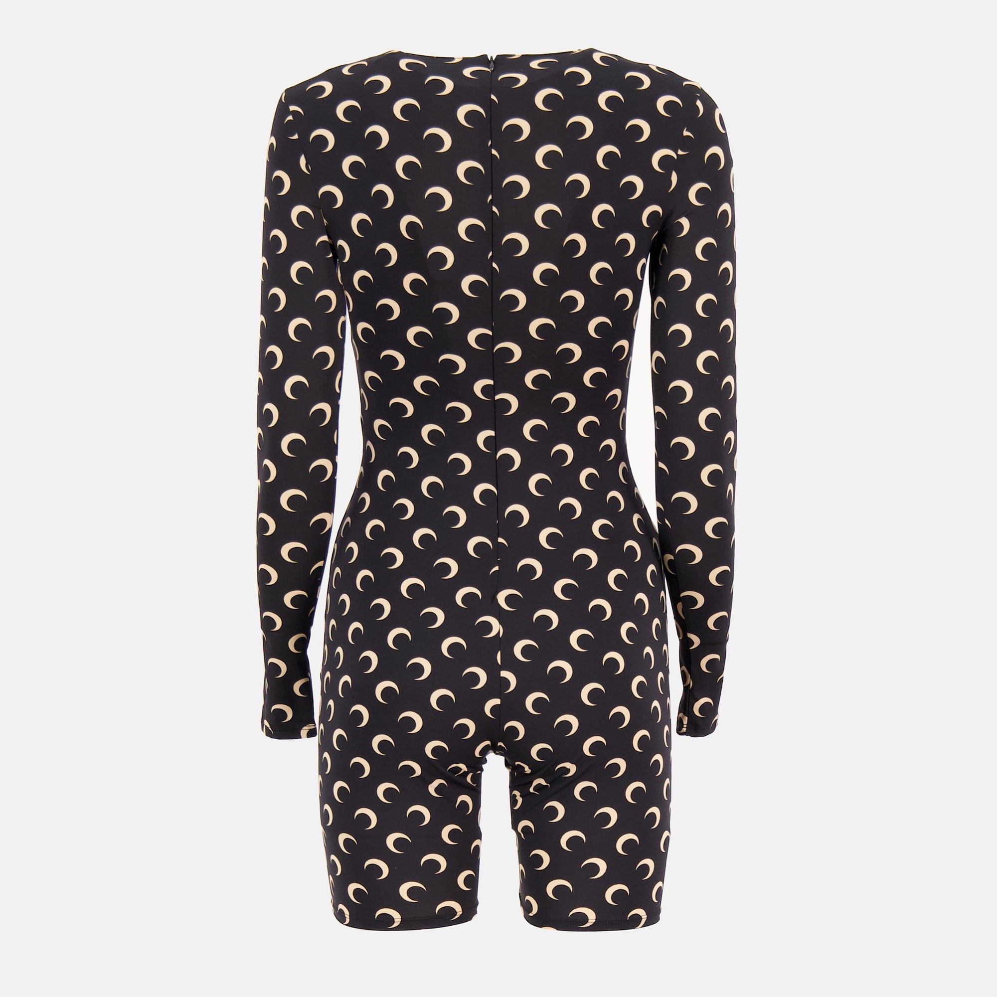 Image de l'article Combinaison courte Jersey Moon de la marque Marine Serre pour Femme - Saison Automne-Hiver 2025 - Vue de Dos