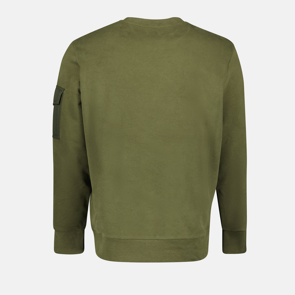 Sweatshirts Pocket Sweatshirt Moncler Khaki Homme