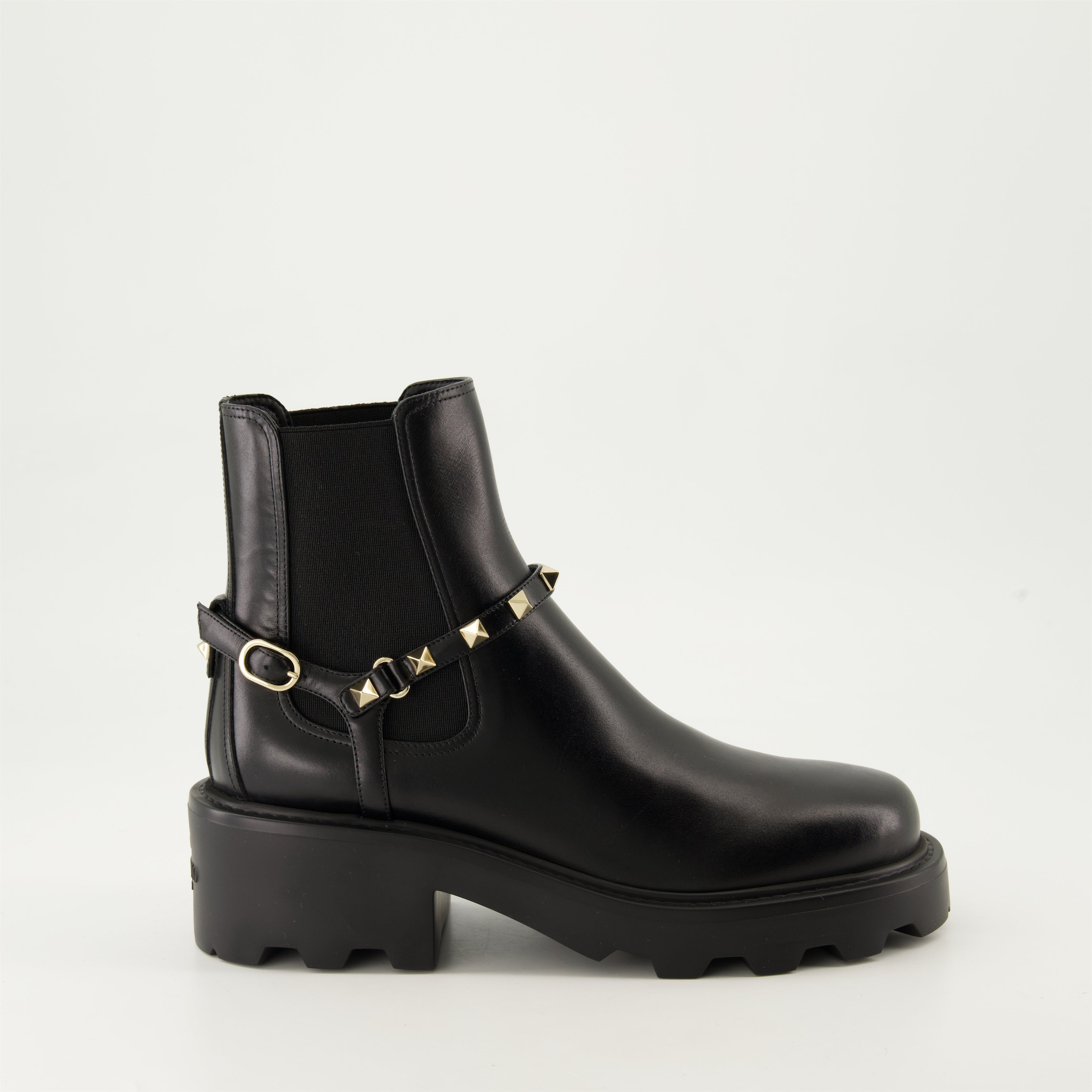 Ankle boots Rockstud Ankle Boots Valentino Garavani Black Femme