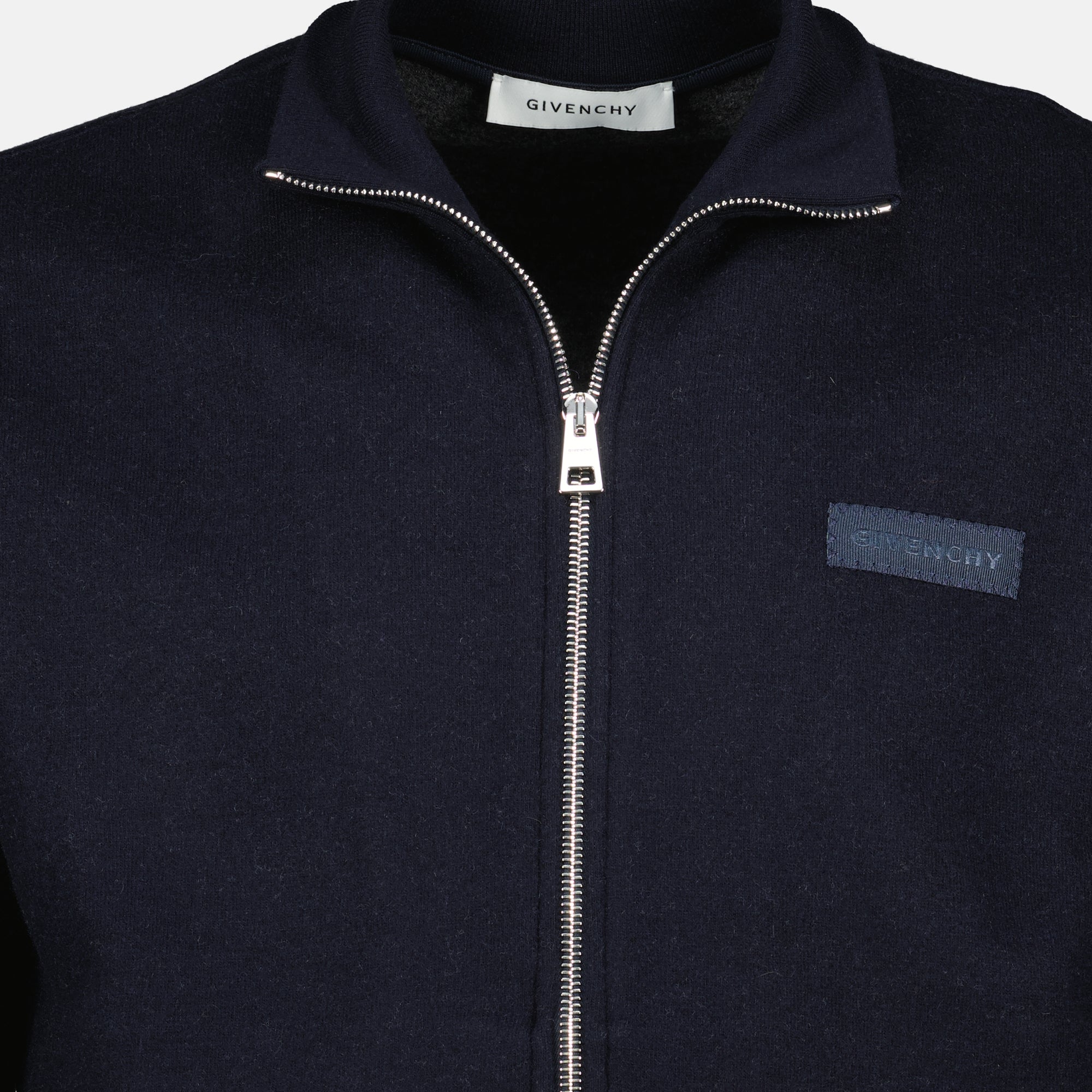 Image de l'article Veste zippée en laine de la marque Givenchy pour Homme - Saison Automne-Hiver 2025 - Vue détaillée_2