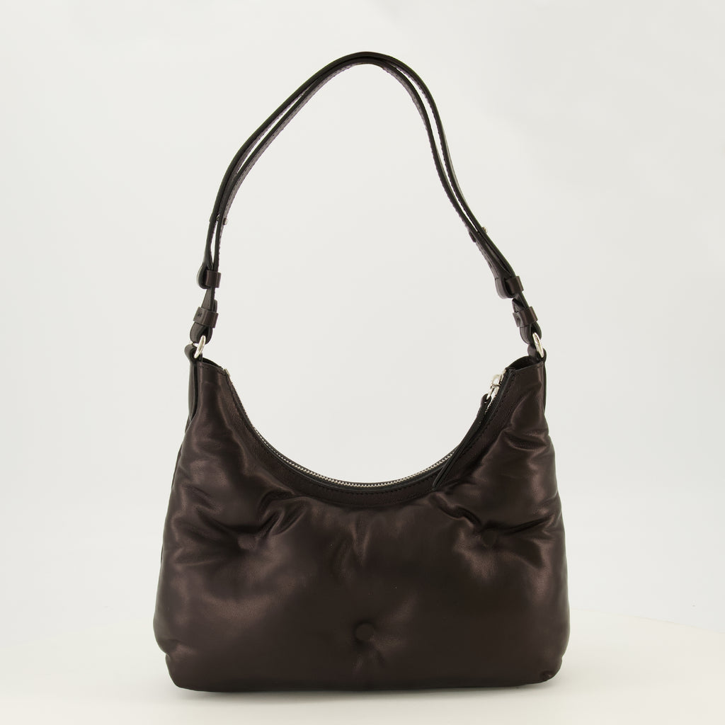 Sacs à main et épaule Borsa Hobo Glam Slam Nera Piccola Maison Margiela Noir Femme