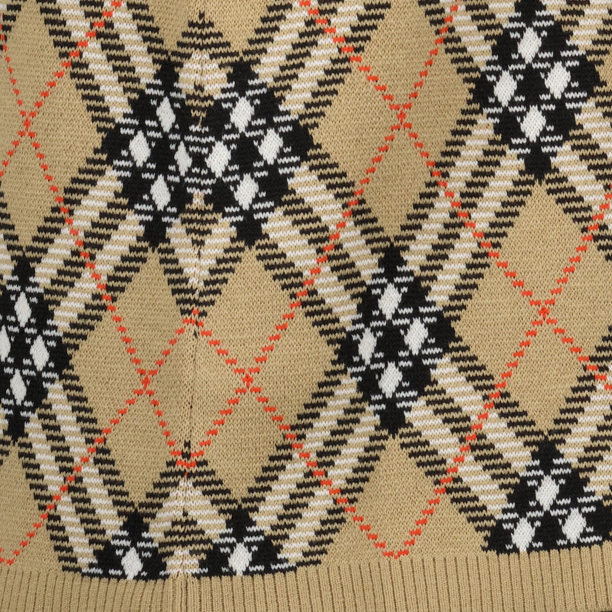 Jupes Jupe à carreaux Check Burberry Beige Femme