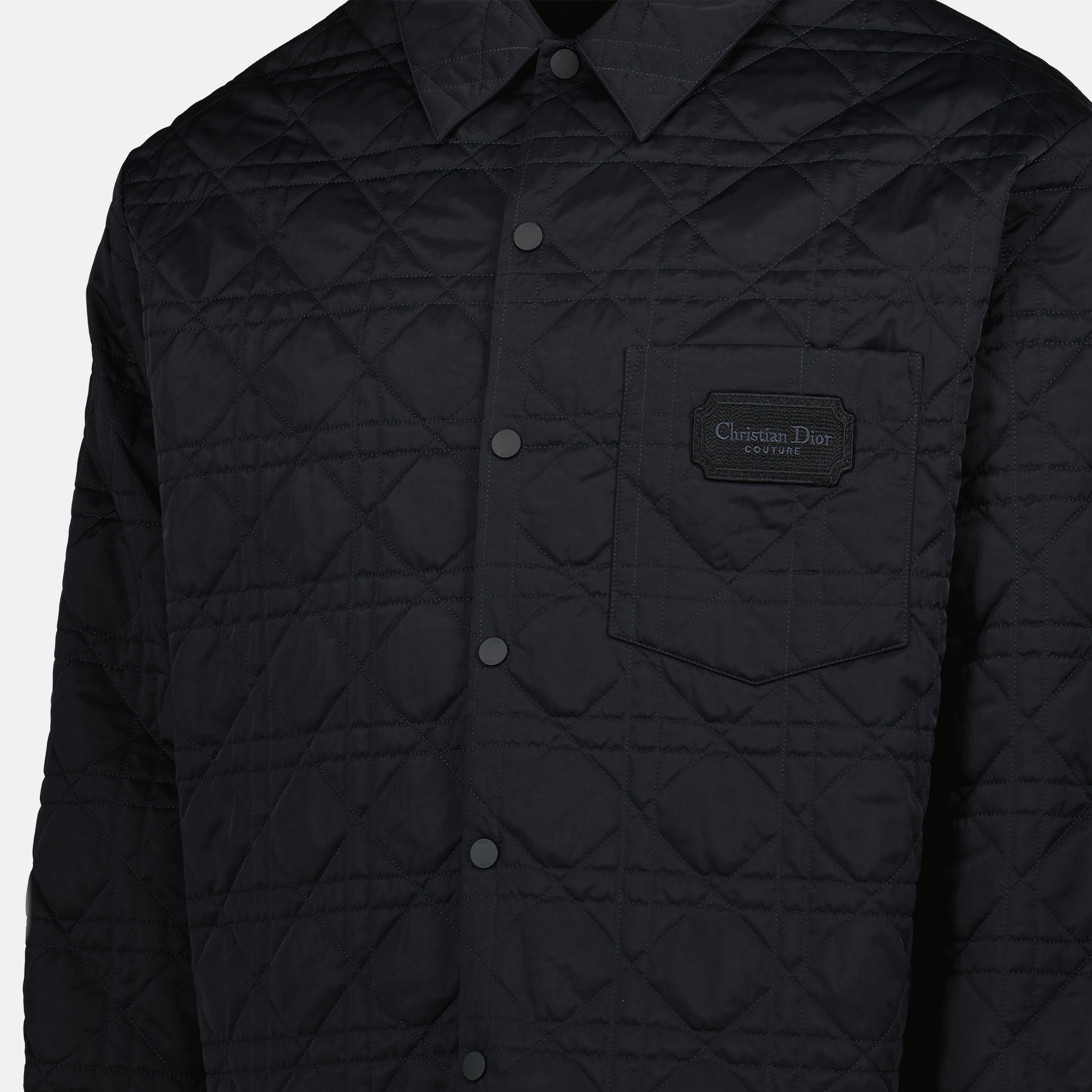 Chaquetas Camisa Overshirt Cannage Dior Negro Homme