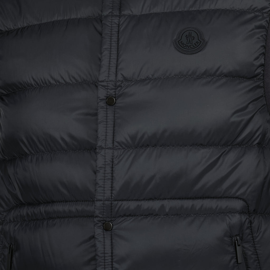 Vestes Doudoune sans manches Plaret Moncler Noir Homme