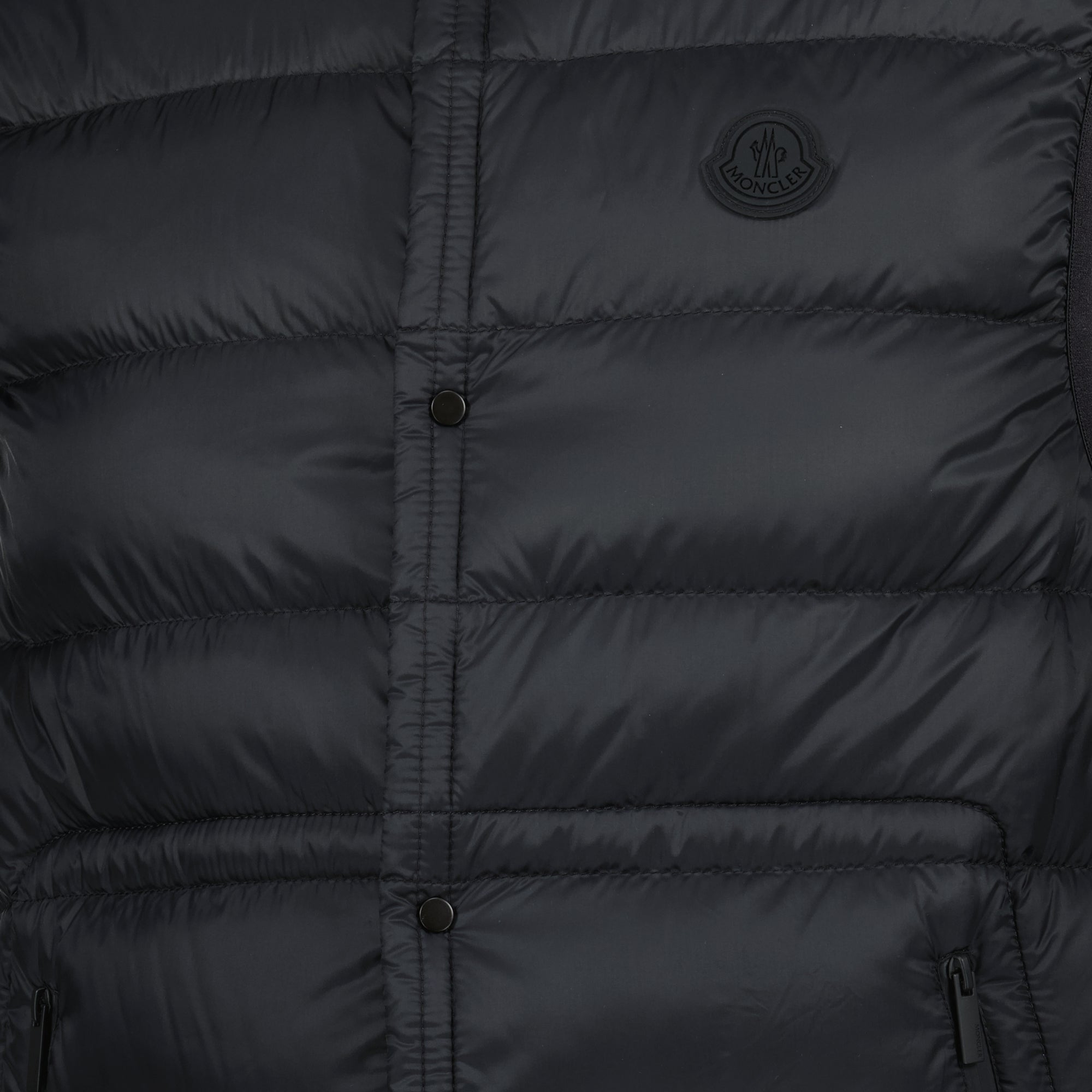 Vestes Doudoune sans manches Plaret Moncler Noir Homme