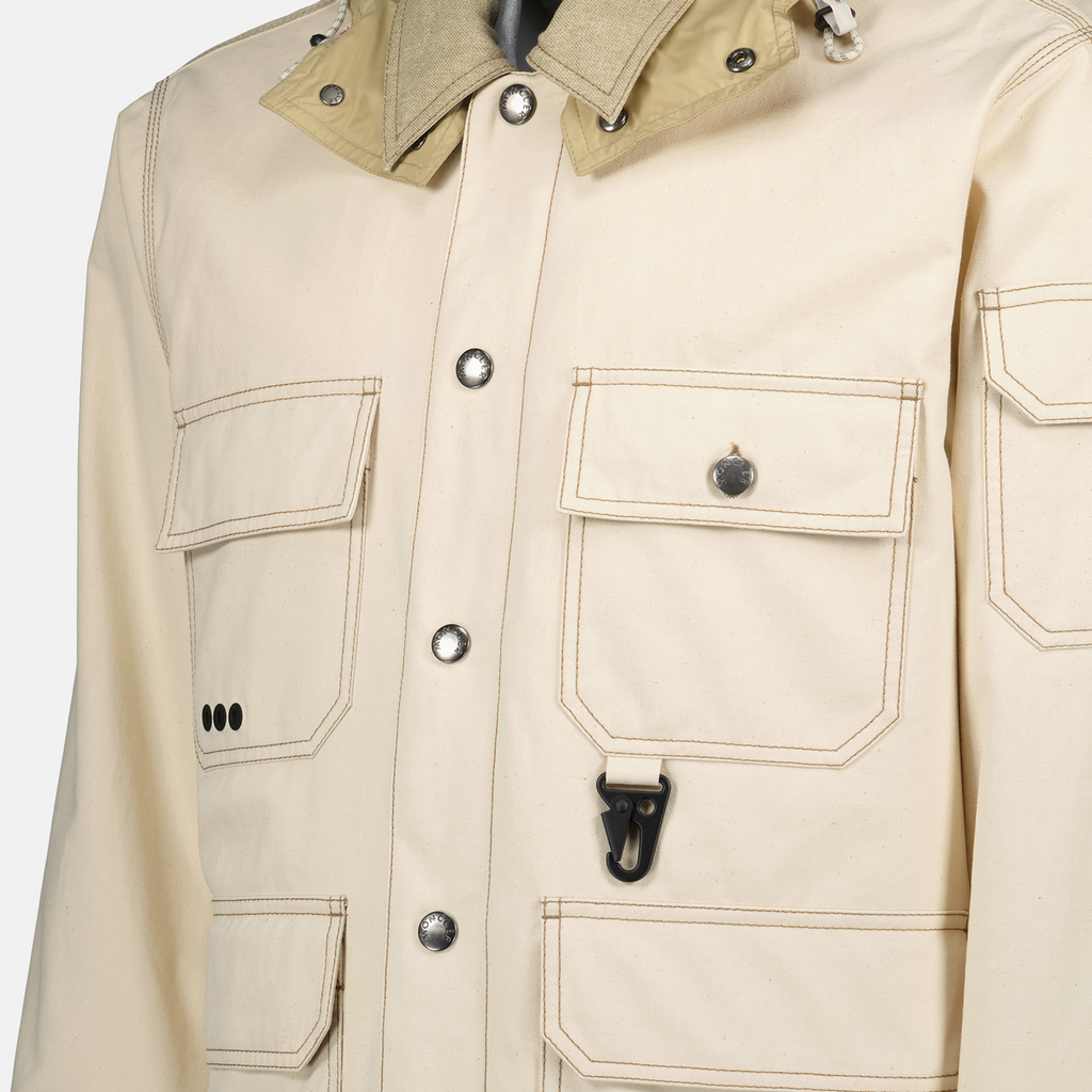 Vestes Doudoune en coton Kelpius Moncler Grenoble Beige Homme