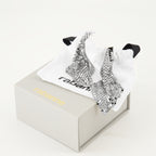 Bijoux Boucles d'oreilles Pixel Rabanne Argenté Femme