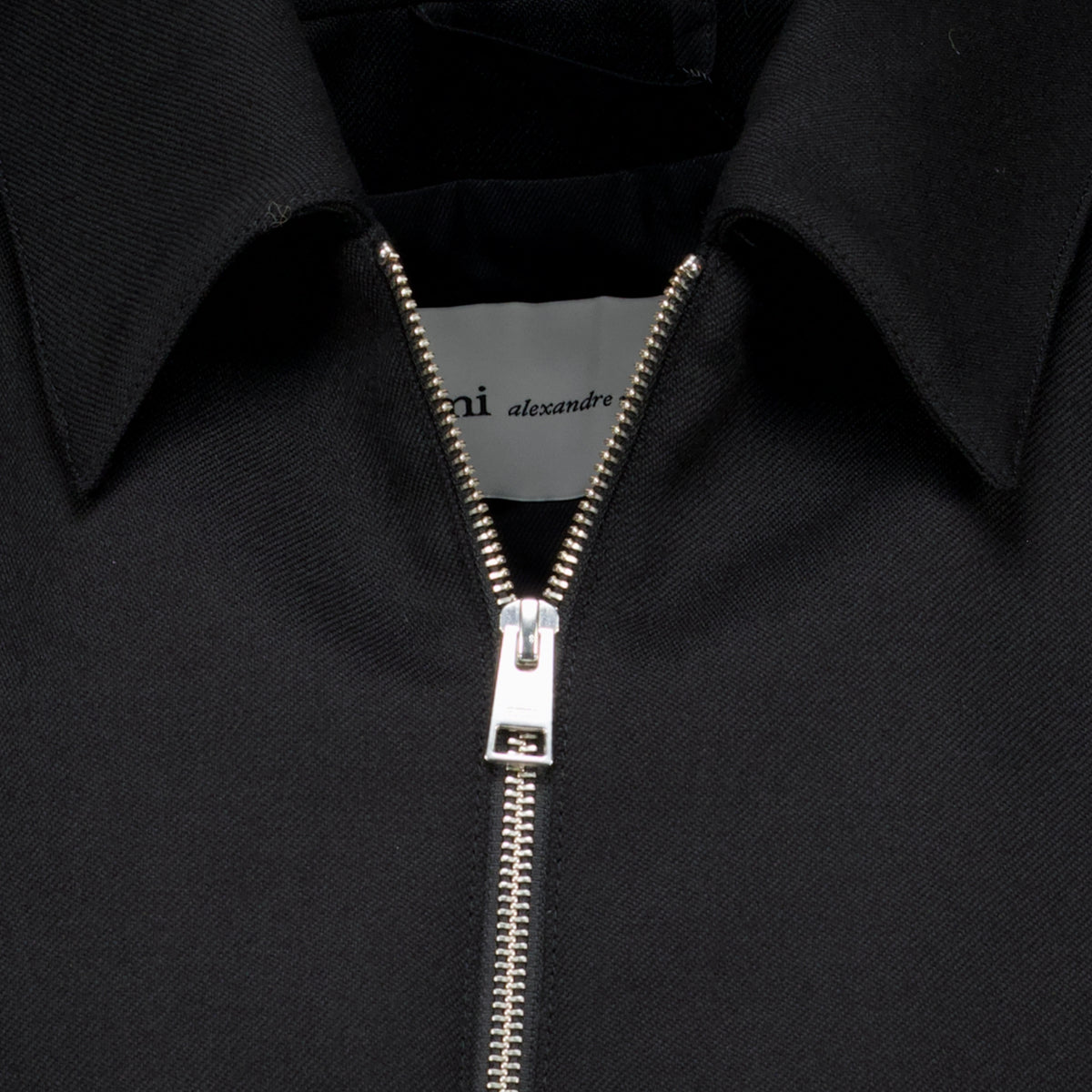 Vestes Black Wool Jacket Ami PARIS Noir Homme
