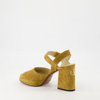 Chaussures ouvertes Fawcette Absatzsandalen Valentino Garavani Marron Femme