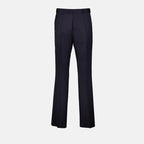Pantalons Pantalon en laine Dior Bleu foncé Homme