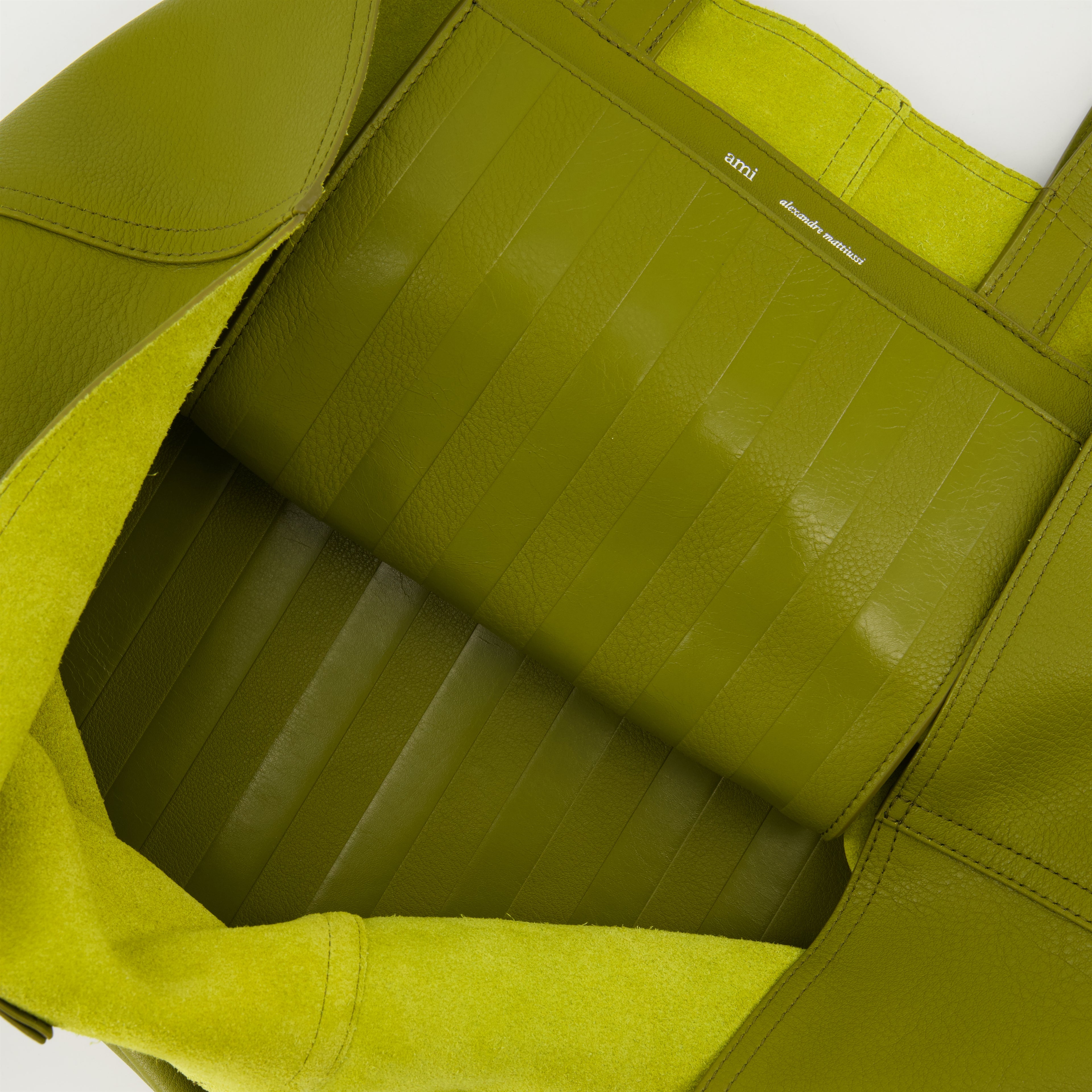 Bolsos tote Bolso Tote Ami PARIS Verde Unisexo