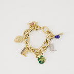 Bijoux Pulsera Charm Dorada Burberry Doré Femme