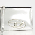 Kleine lederwaren 1DR Lii Pouch Diesel Silber Femme