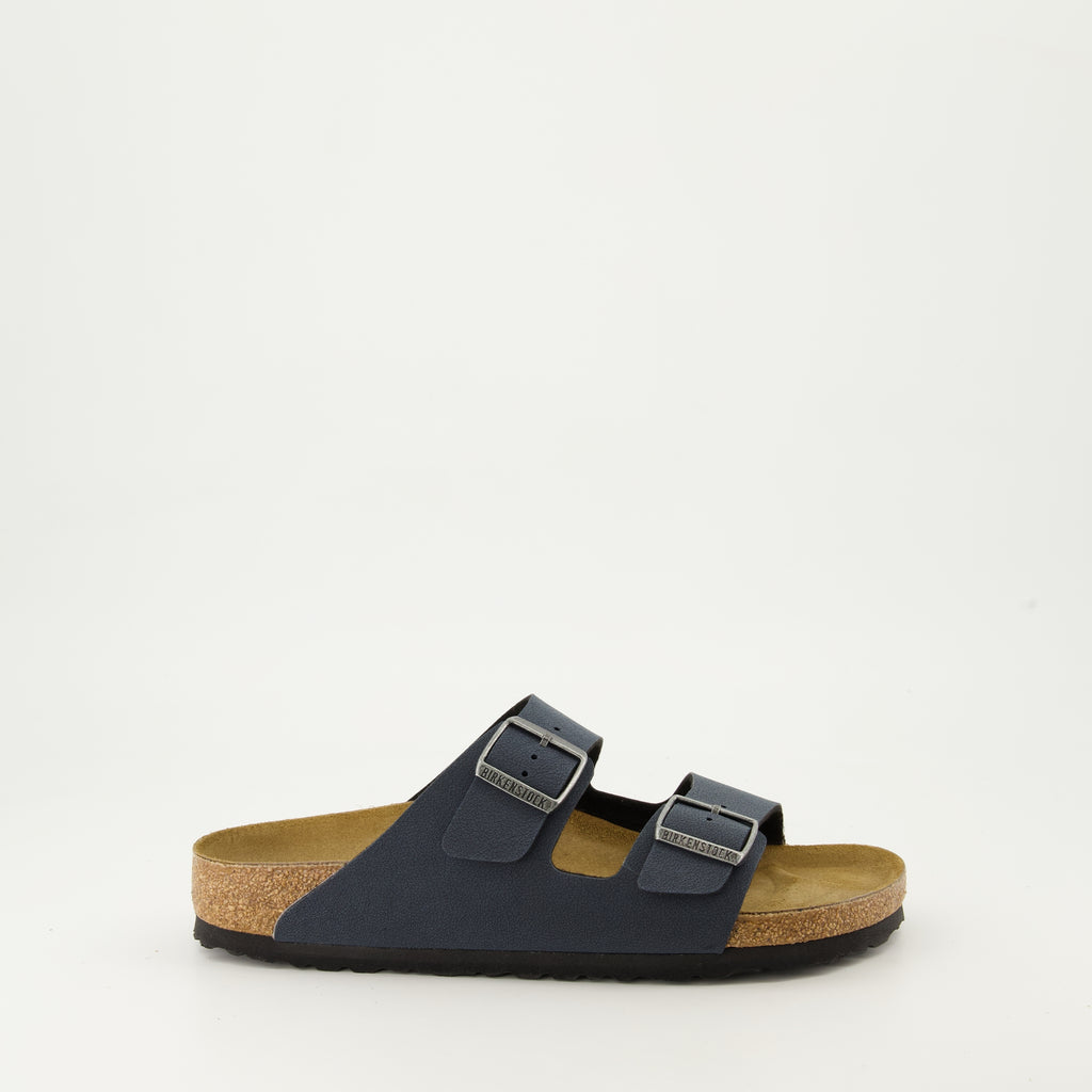Zapatos abiertos Sandalias Arizona Birkenstock azul oscuro Homme