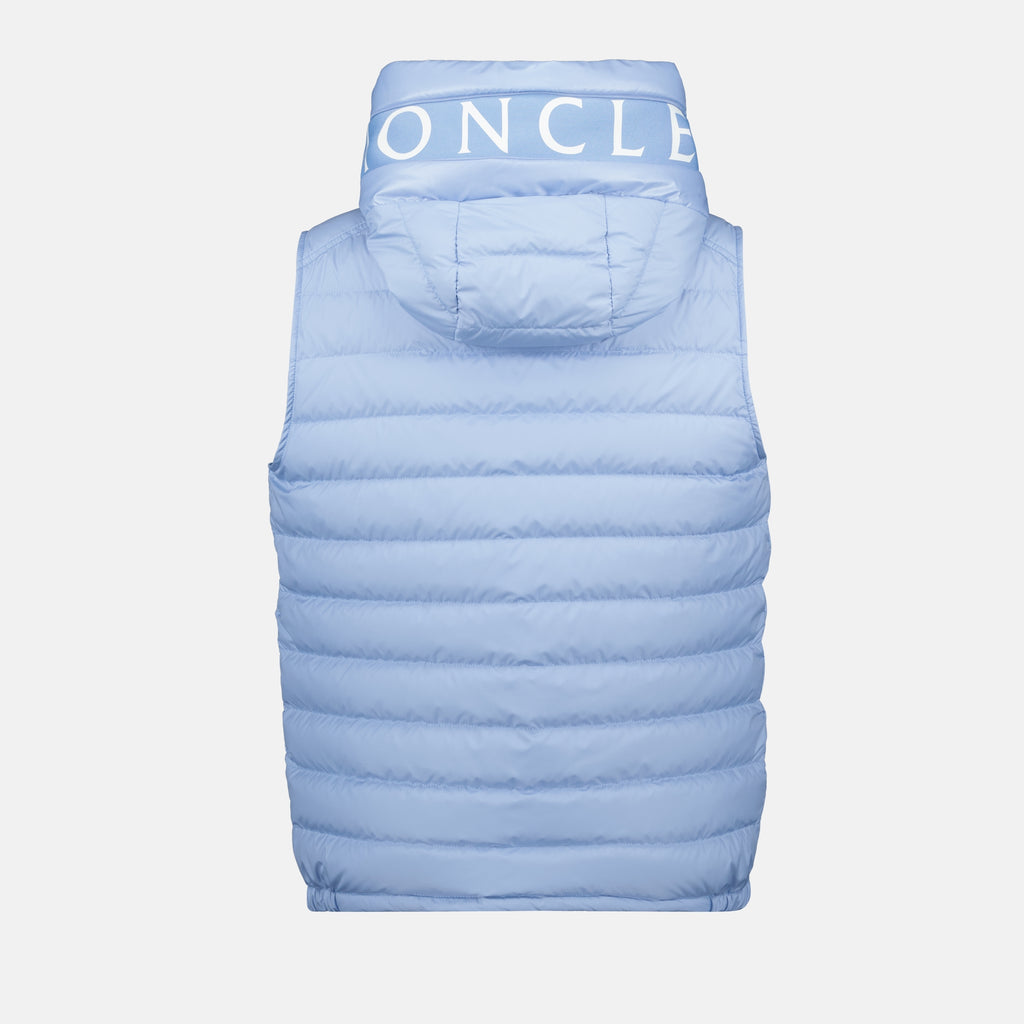 Vestes Doudoune sans manche Bourget Moncler Bleu Homme