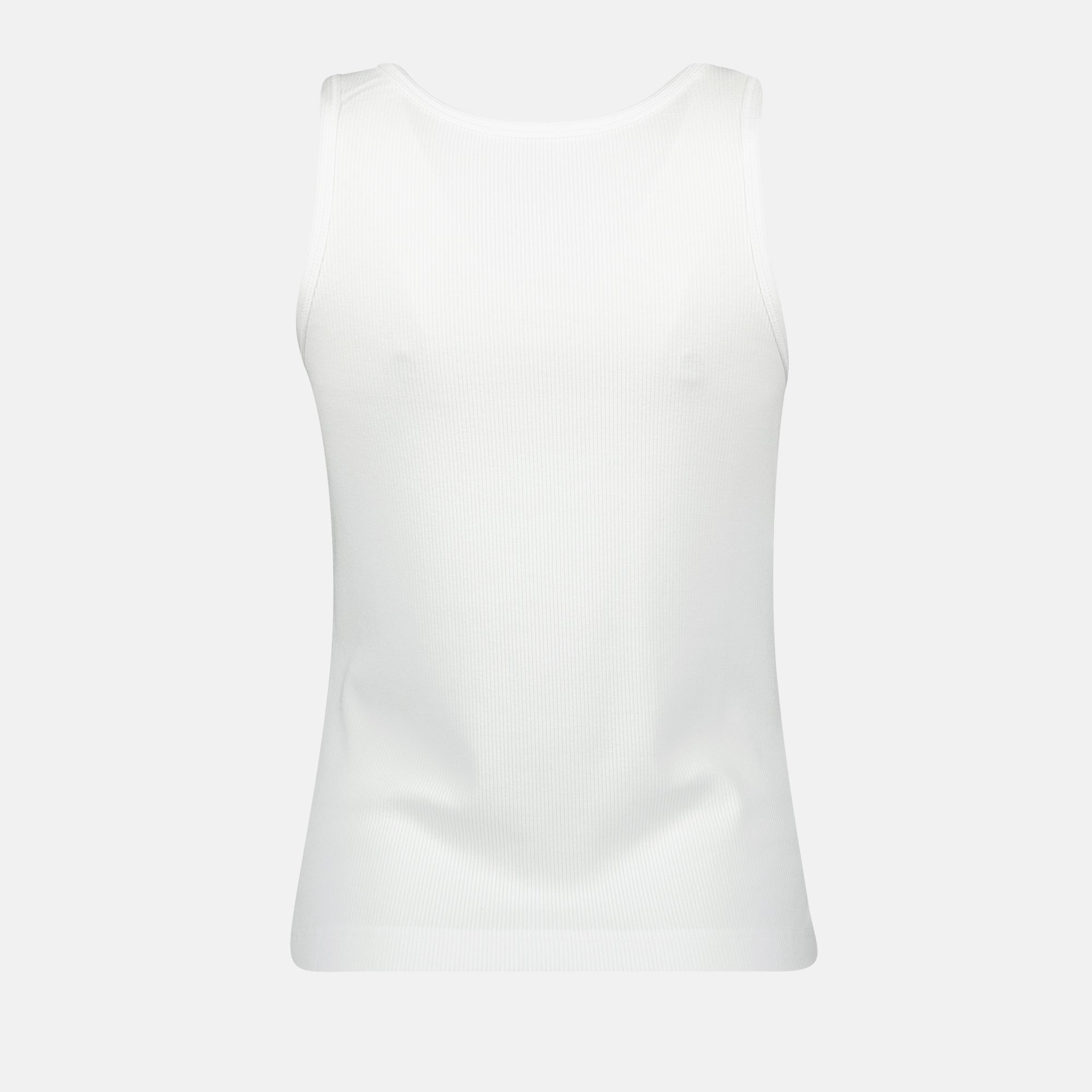 Tops Débardeur Antica Pizzeria Moschino Blanc Femme