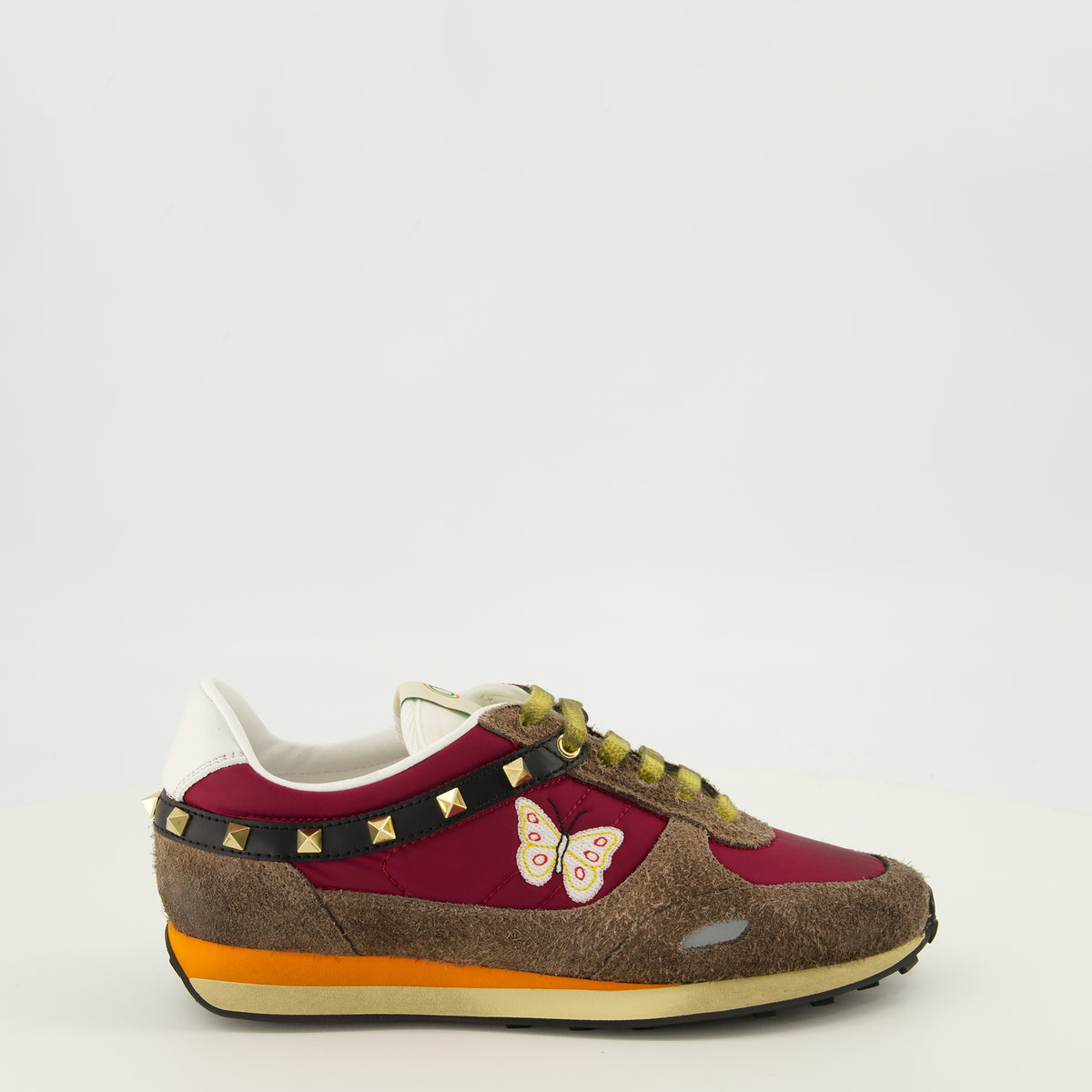 Baskets Baskets Stud up Butterfly bordeaux Valentino Garavani Bordeaux Femme