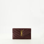 Imagen del portacartas Cassandre Fragments de la marca Saint Laurent para Mujer - Temporada Otoño-Invierno 2025 - Vista Frontal