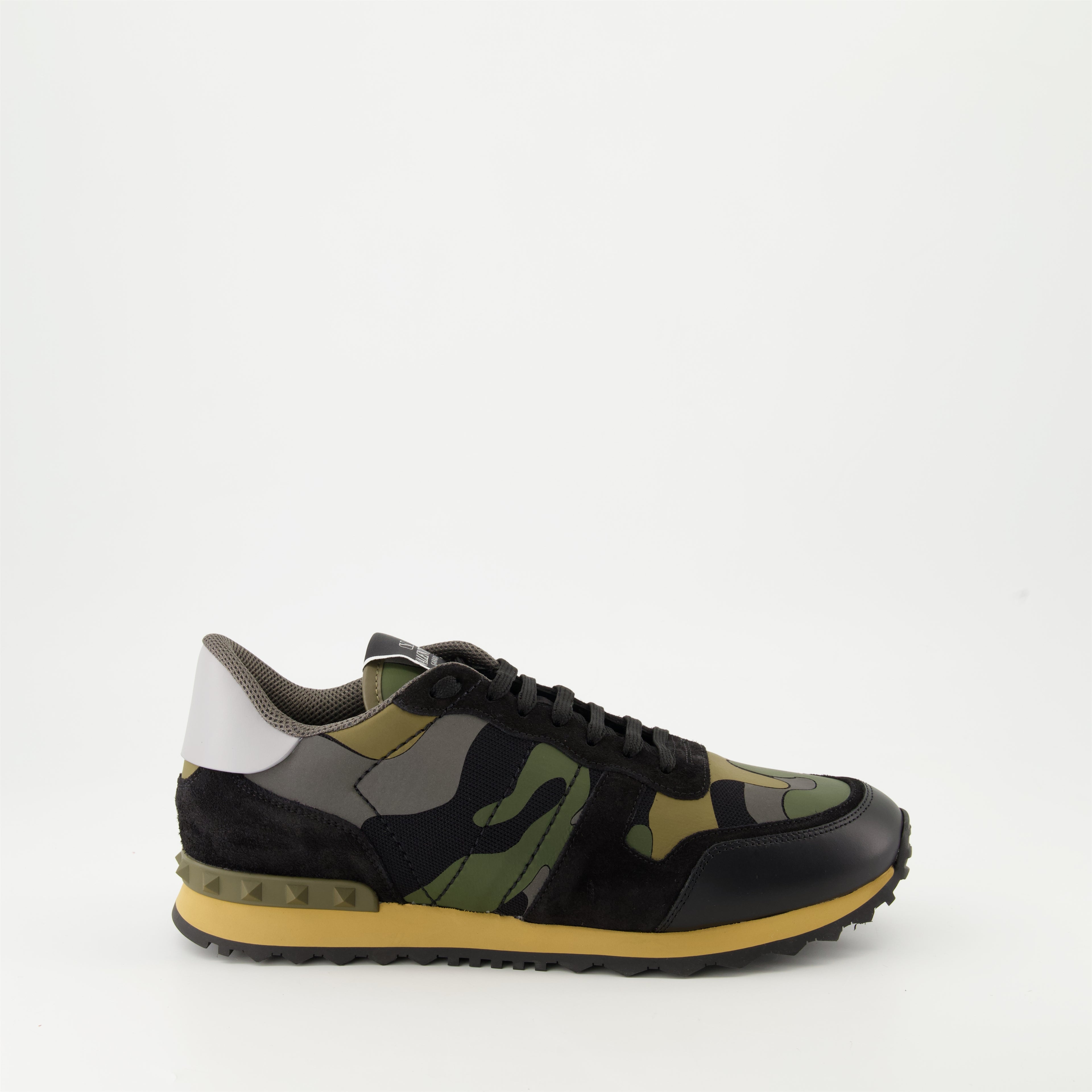Baskets Baskets Rockrunner Valentino Garavani Kaki Homme