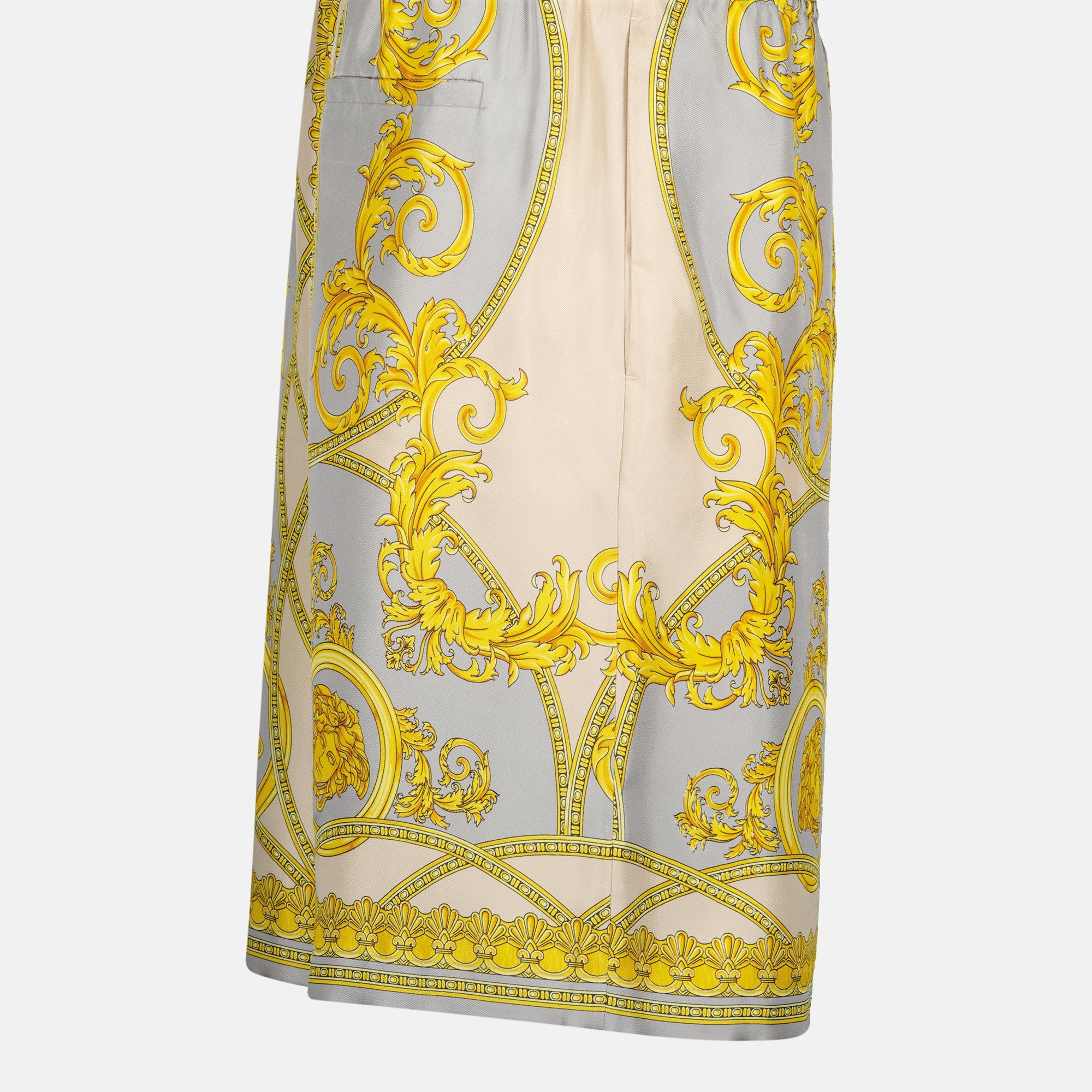 Shorts Short La Coupe des Dieux Versace Giallo Homme