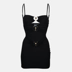 Beachwear Mini robe Christopher Esber Noir Femme