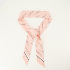 Écharpes, foulards et gants Bandeau en soie Shadow rose clair Givenchy Rose Femme