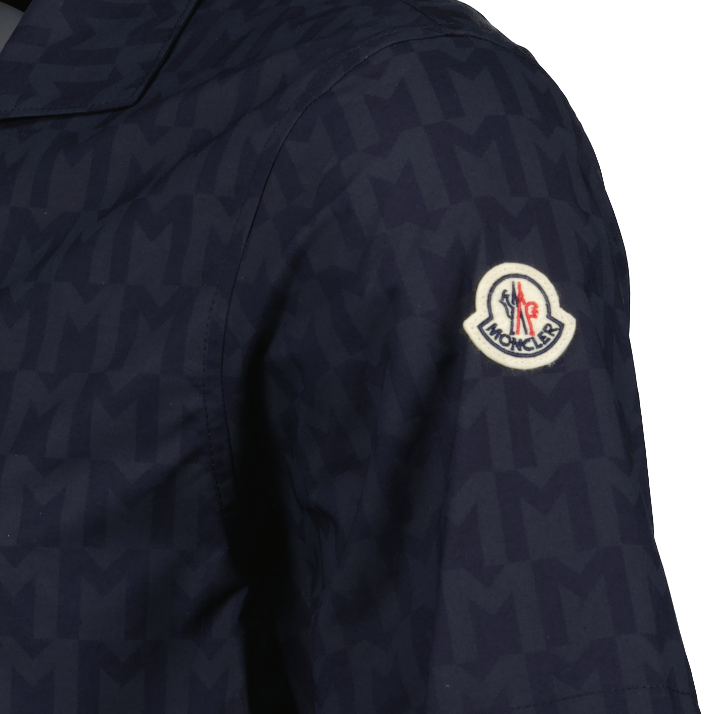 Camisas Chemise à manches courtes Moncler azul oscuro Homme