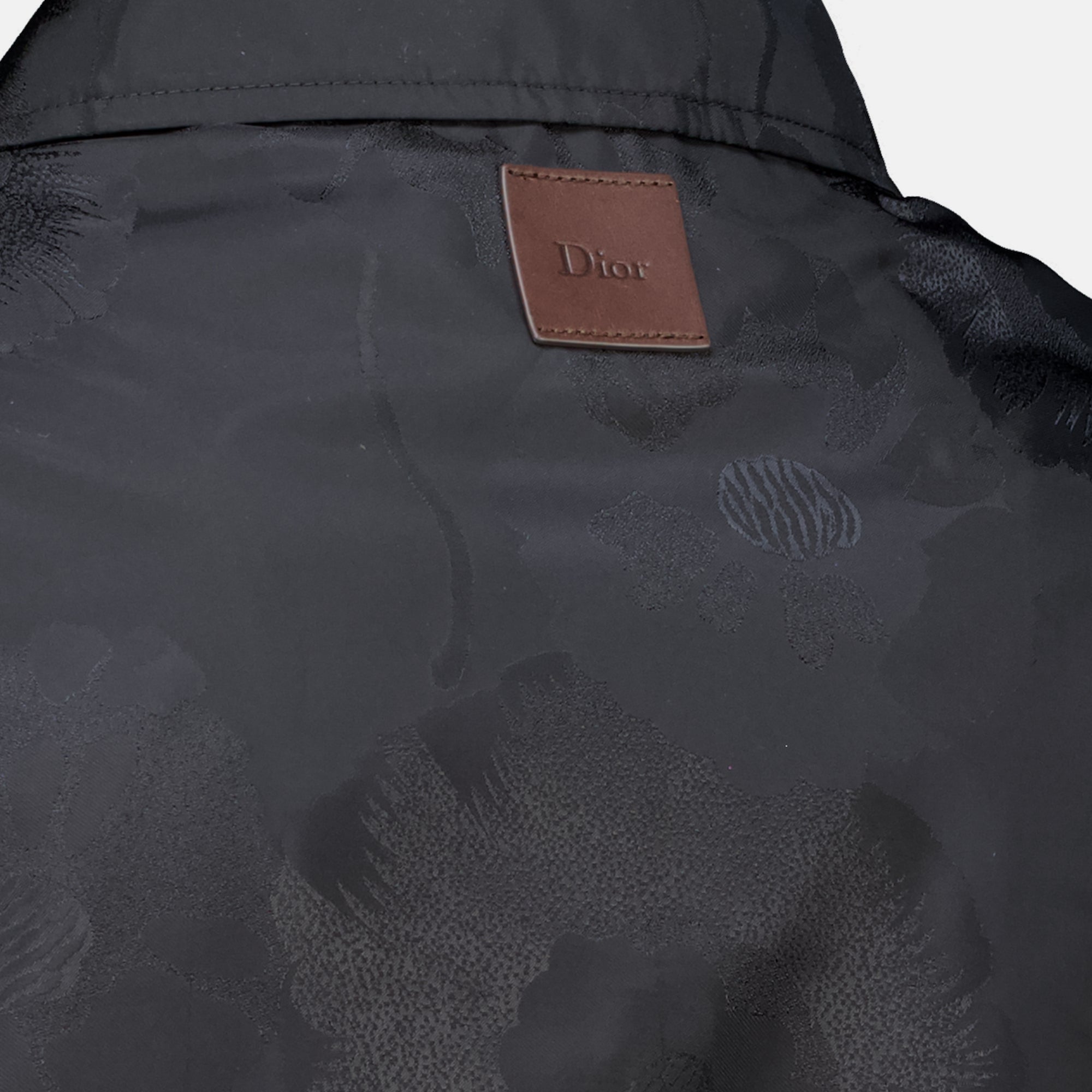 Vestes ビザンス ブラック コーチジャケット Dior Noir Homme