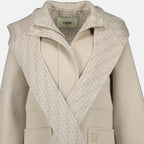 Imagen del Parka de Lana FF de Fendi para Mujer - Otoño-Invierno 2025 - Vista Detallada_2