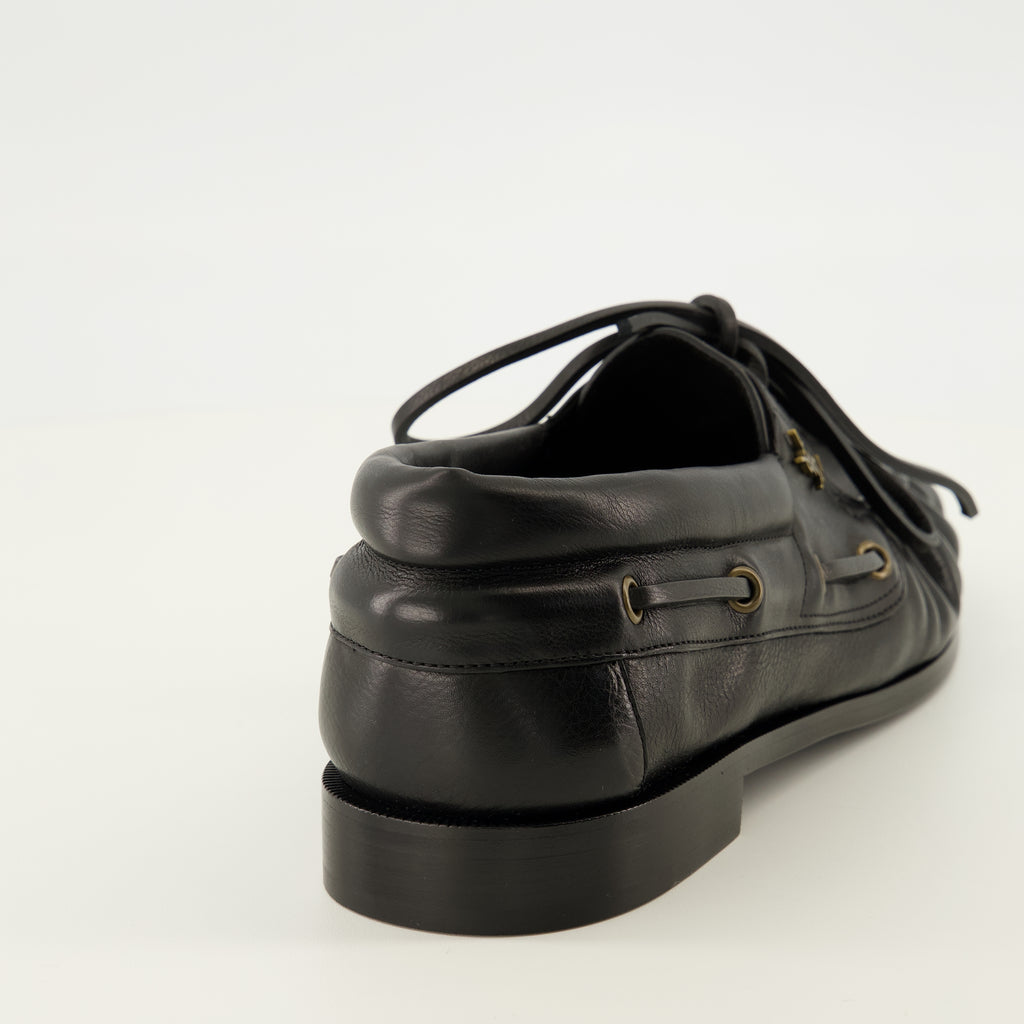 Mocassins Mocassins Loafer Bateau noir Saint Laurent Noir Homme