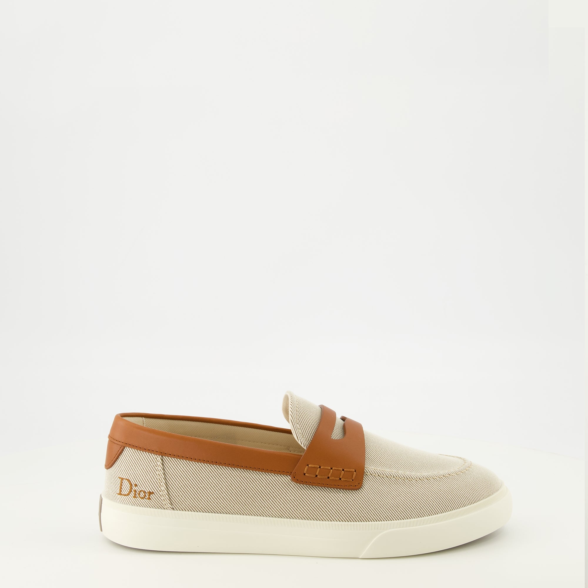 Mocassins Mocassini Chester Dioriviera Beige Dior Beige Homme
