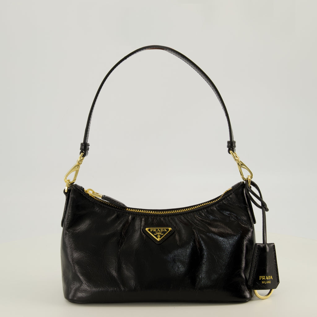 Sacs à main et épaule Mini bolsa em pele Prada Noir Femme