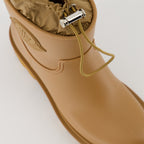 Bottines Bottes de pluie Kickstream Moncler Beige Femme