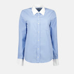 Camisas Chemise en popeline Ami PARIS Azul Femme