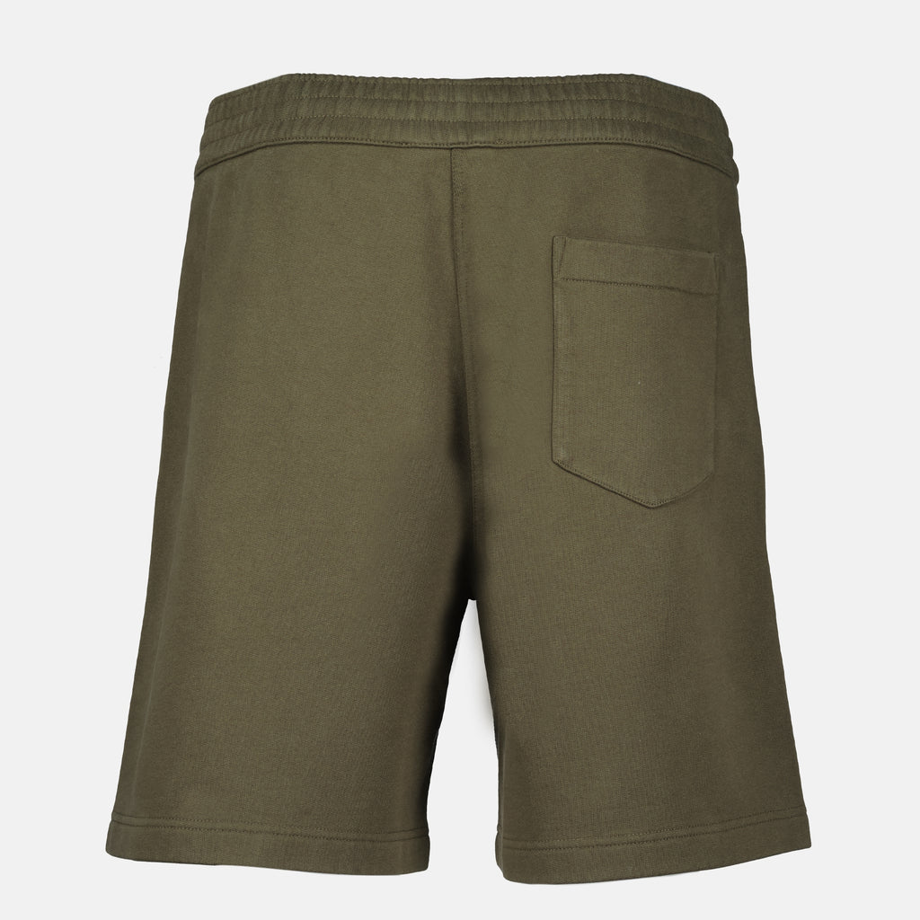 Shorts Calções de Algodão Givenchy Kaki Homme