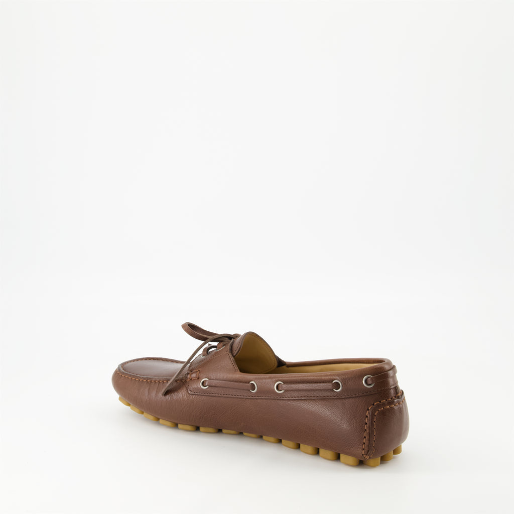 Mocassins Mocassins Driver Castanhos Valentino Garavani Marrom Homme
