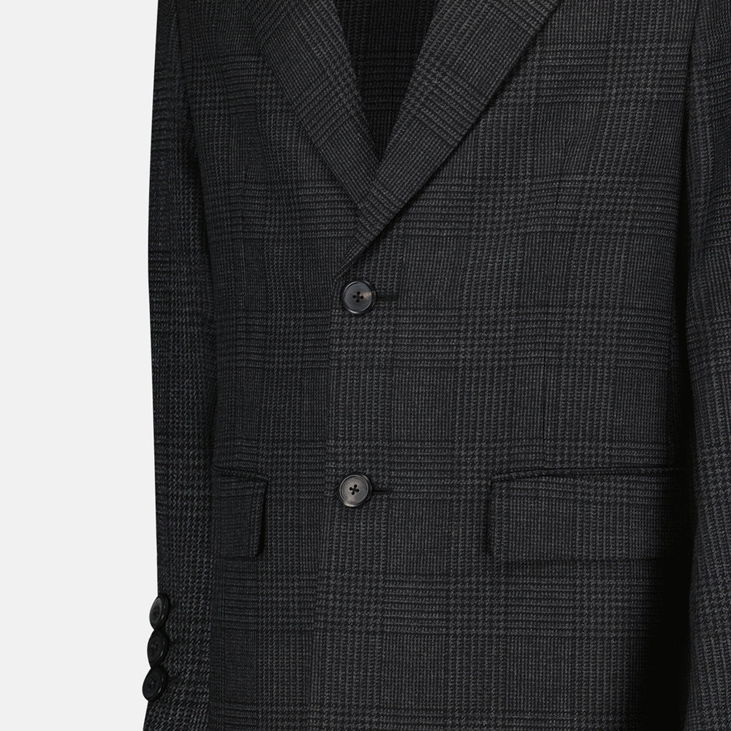 Cappotti Cappotto in Lana Prada Grigio Homme