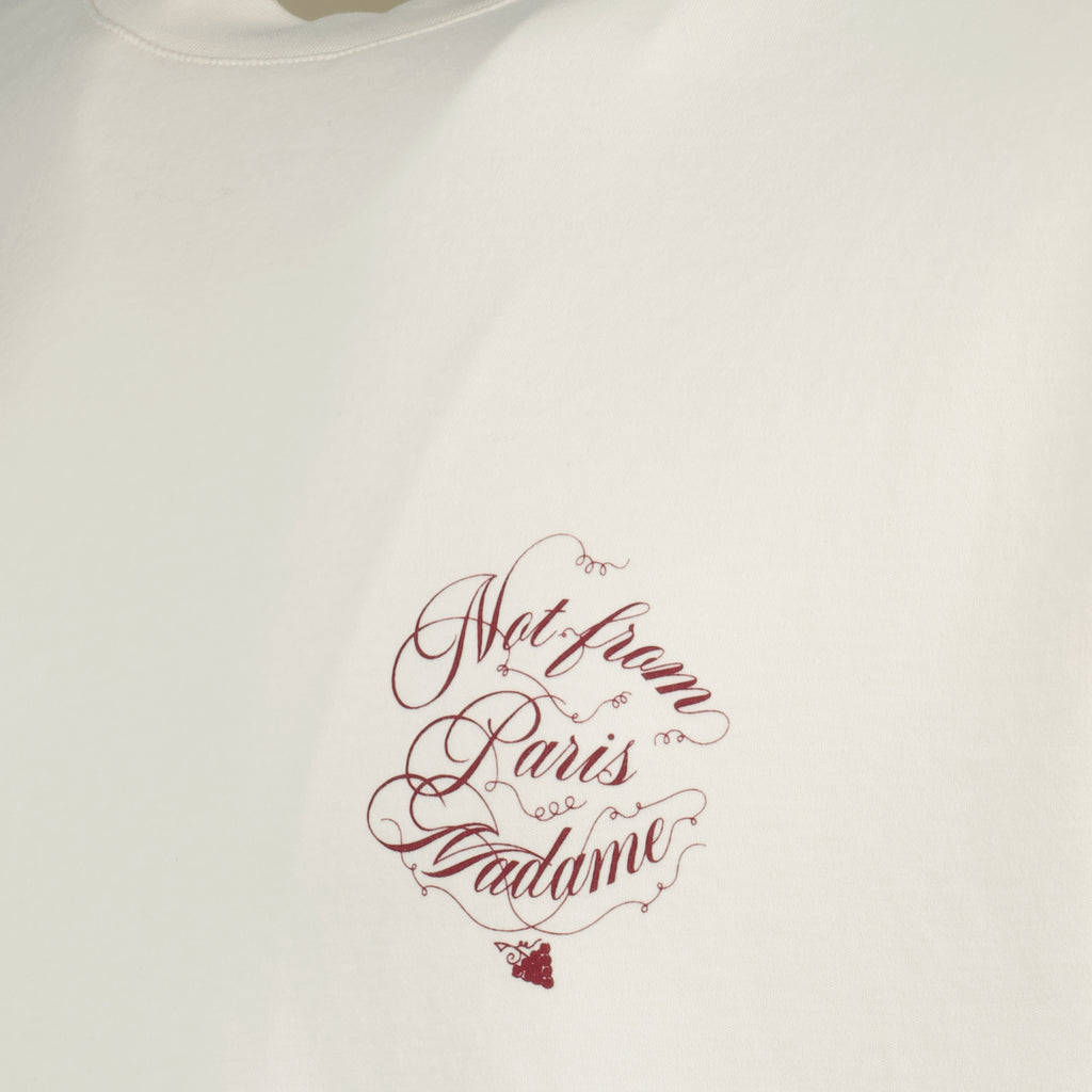 T-shirts T-shirt slogan vignes Drole De Monsieur Blanc Homme