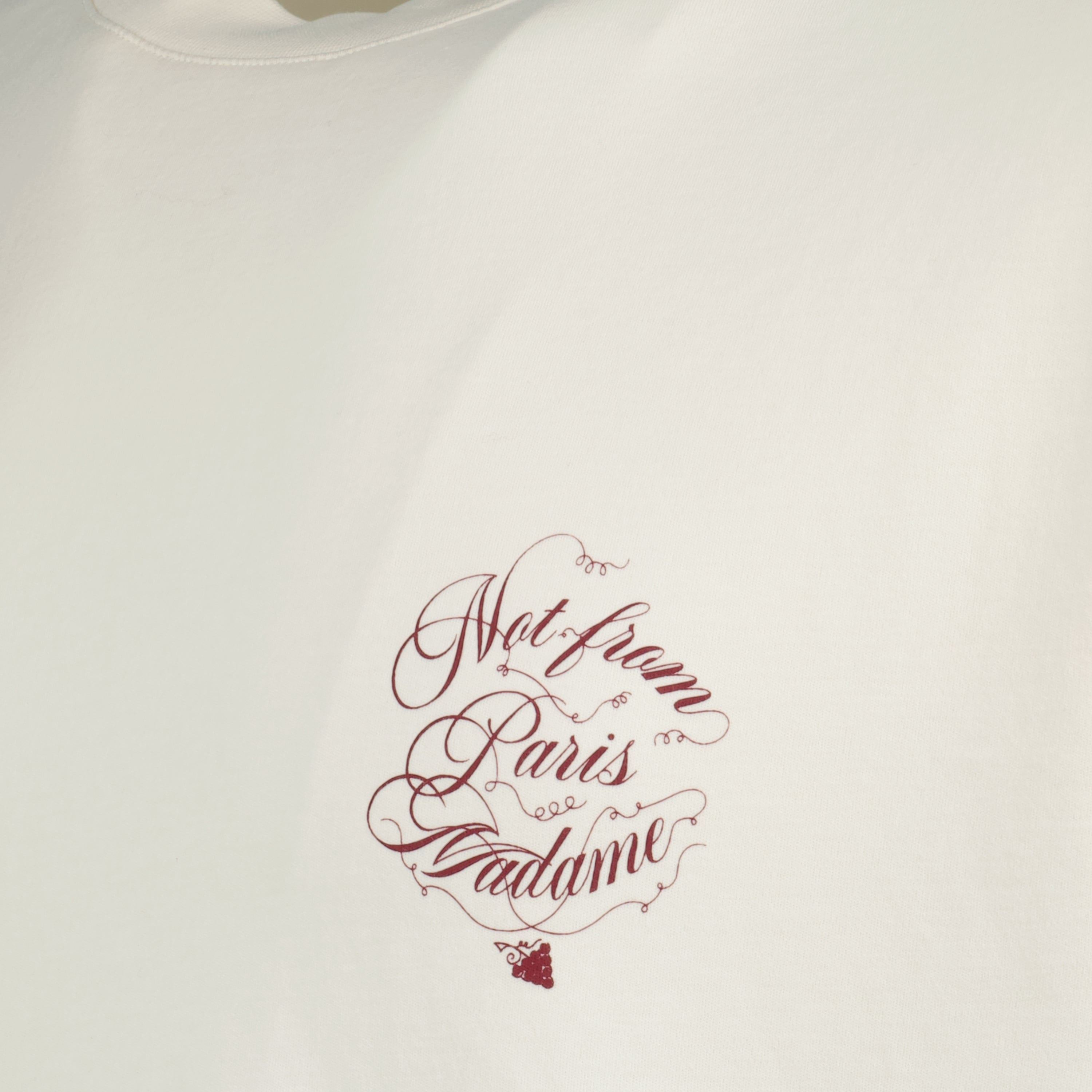 T-shirts T-shirt slogan vignes Drole De Monsieur Blanc Homme