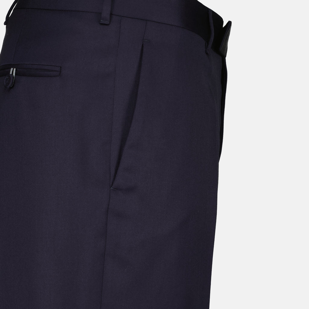 Pantalons Pantalon en laine Dior Bleu foncé Homme
