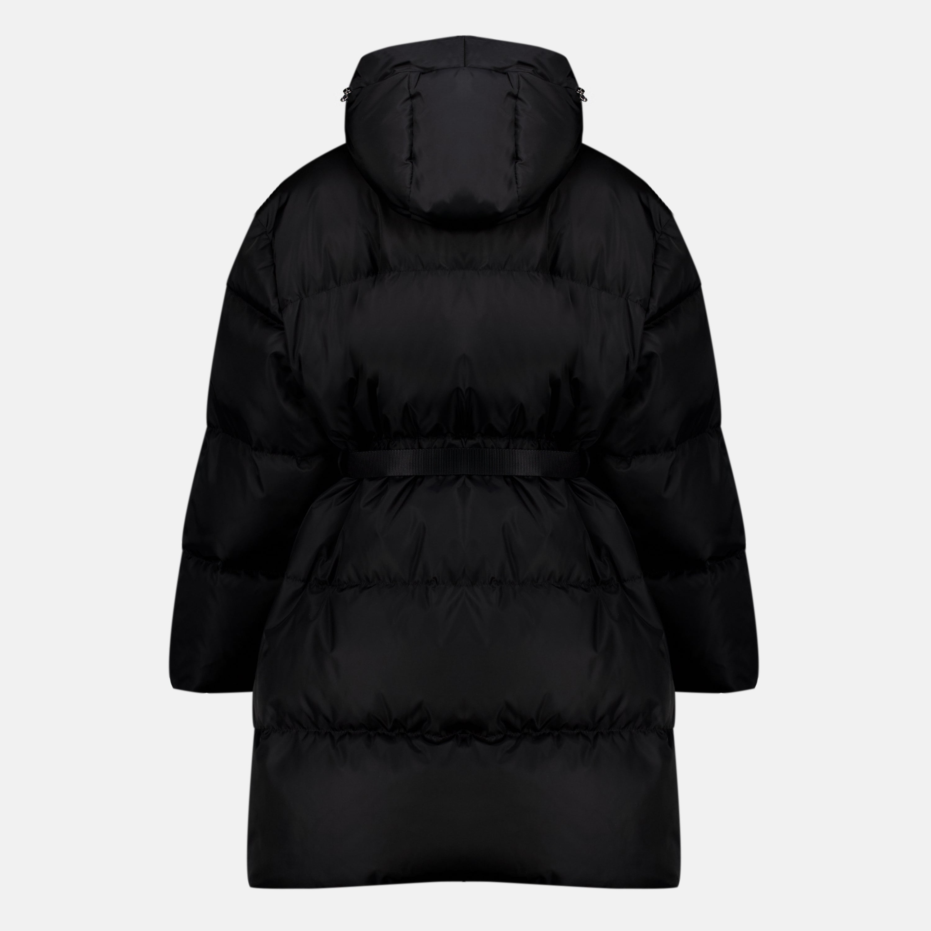 Manteaux Doudoune noir en Re-Nylon Prada Noir Femme