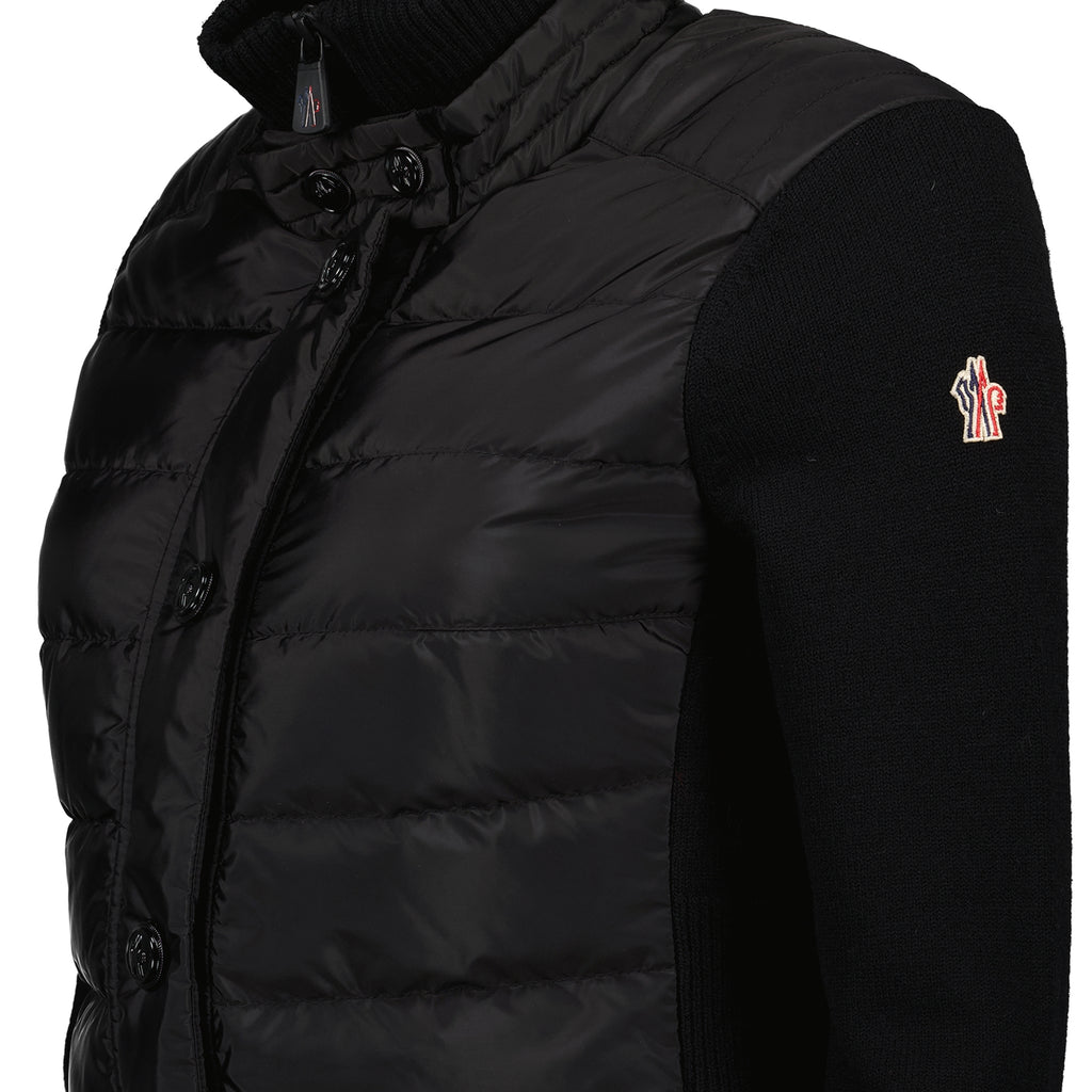 Vestes Veste bi-matière Moncler Grenoble Noir Femme