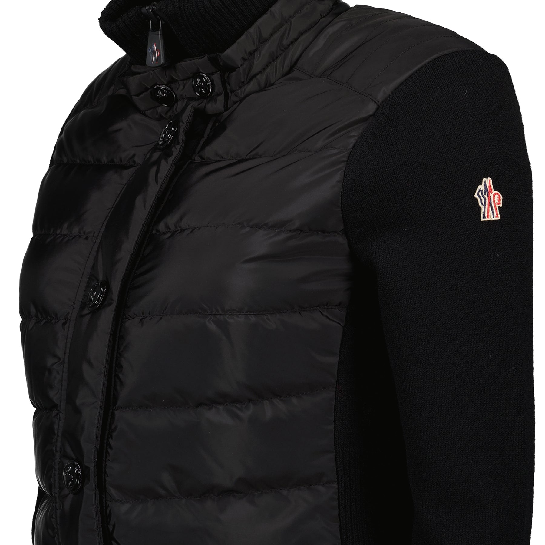 Vestes Veste bi-matière Moncler Grenoble Noir Femme