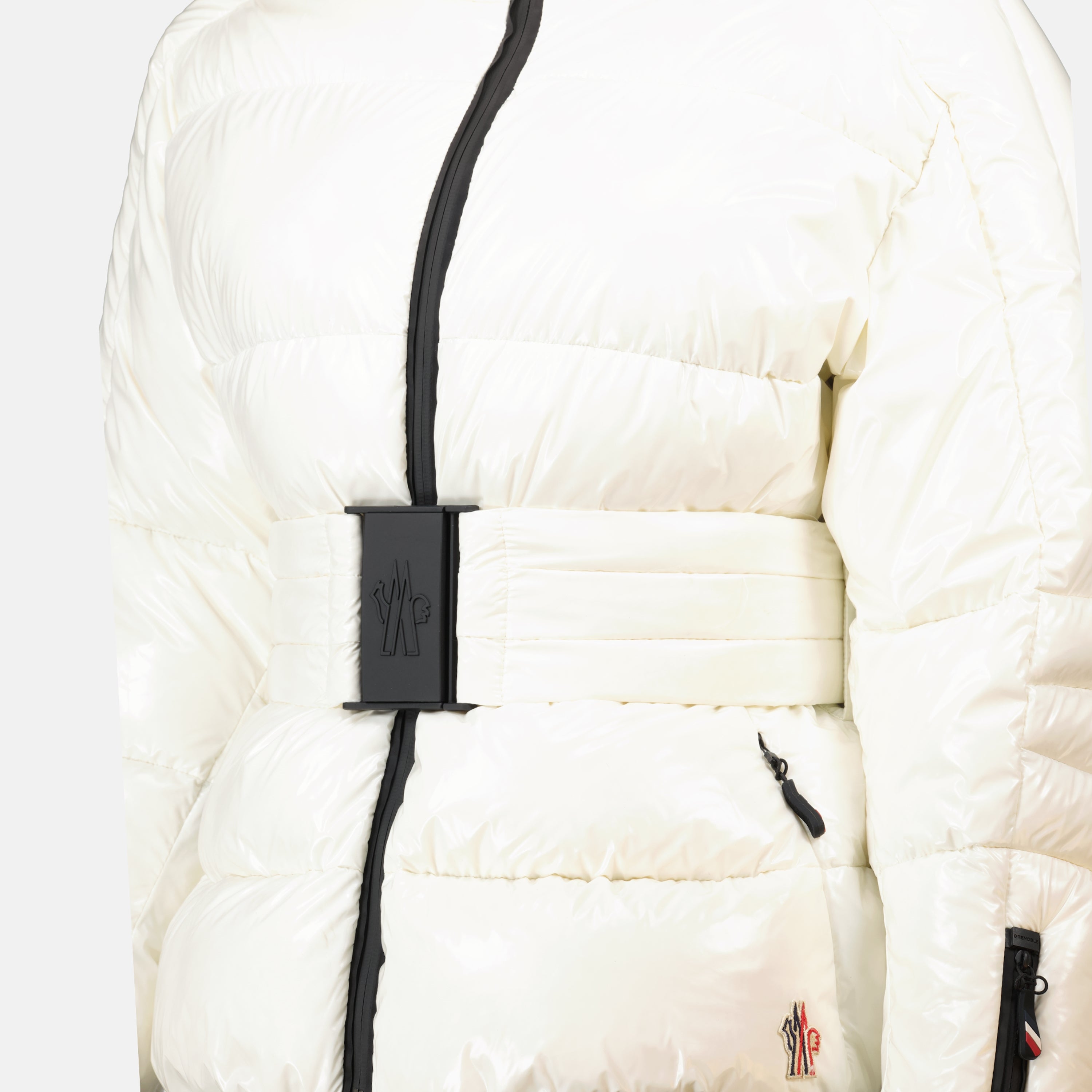 Manteaux Doudoune Valdivia Moncler Grenoble Blanc Femme