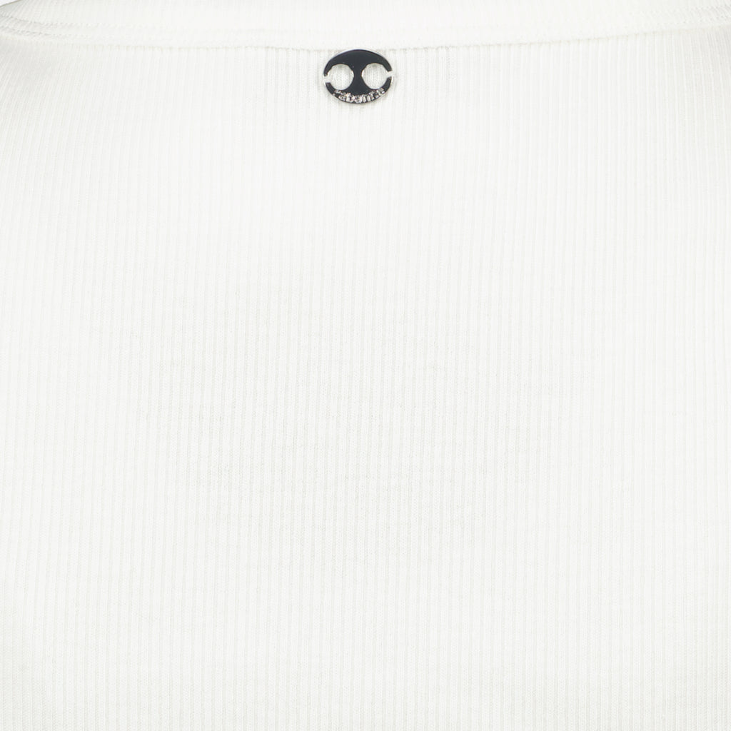 탑 피어싱 탑 Rabanne 하얀색 Femme